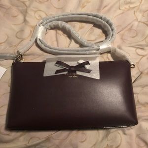 Kate Spade Sawyer Street Declan Purse in Mahogany